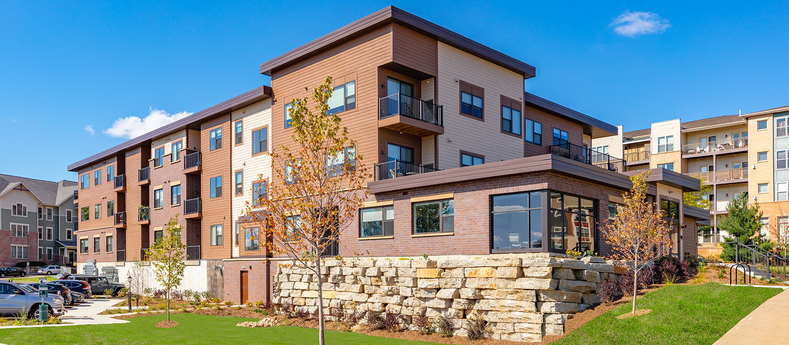 Midtown Reserve apartments, exterior