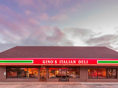 Exterior Entrance at Gino's Italian Deli in Middleton, WI