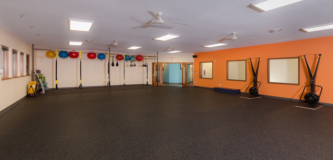 Workout Area at Dustin Maher Fitness