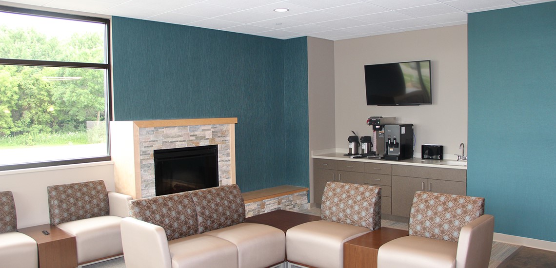 Lobby Waiting Area at First Choice Dental in Stoughton, WI
