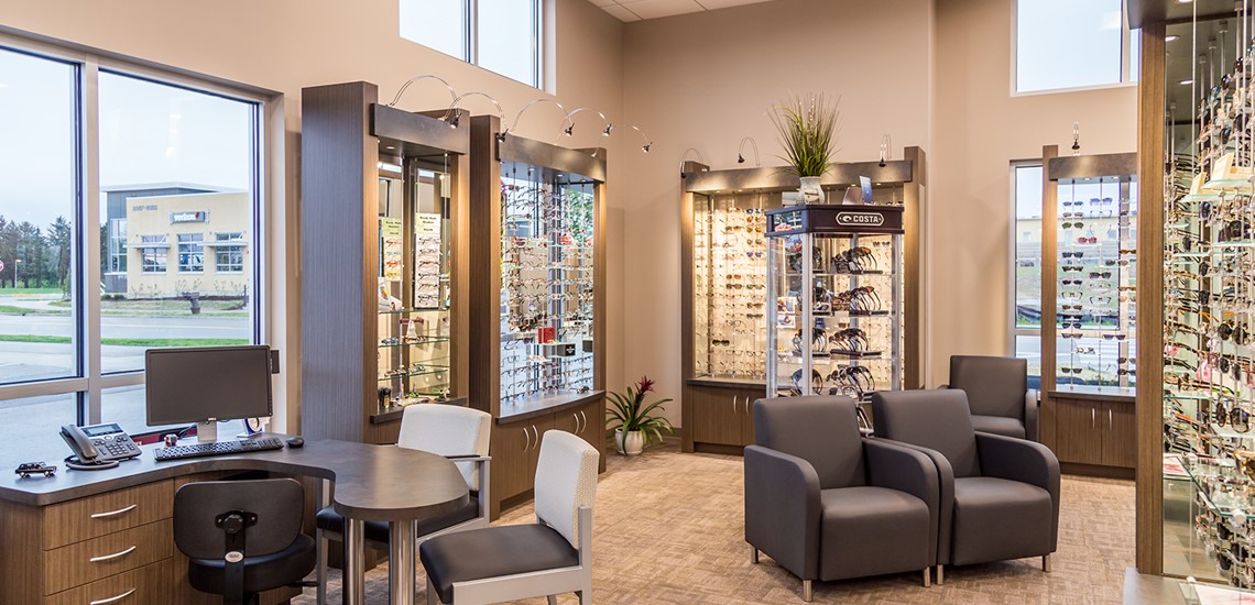Lounge and Meeting Area at Isthmus Eye Care