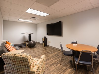 Employee Lounge at Integral Building Systems